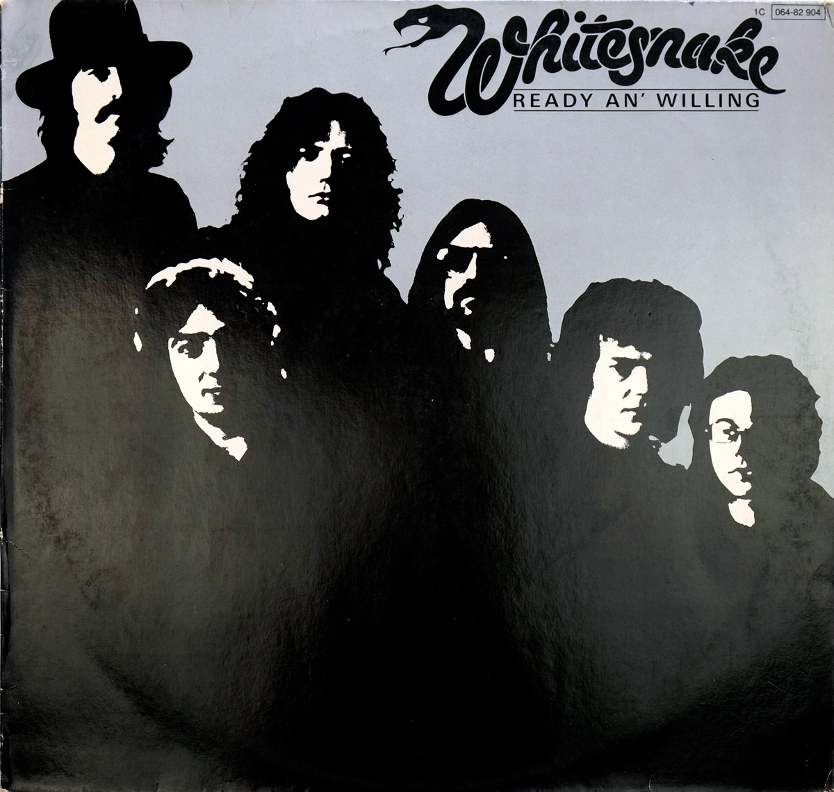 WHITESNAKE Ready And Willing  12" Vinyl LP Album Banner photo